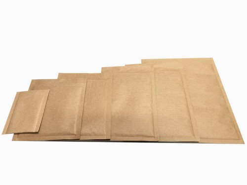 Envelope kraft com plástico bolha