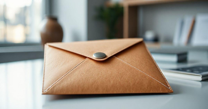 Envelope de segurança personalizado para proteção e privacidade em suas correspondências