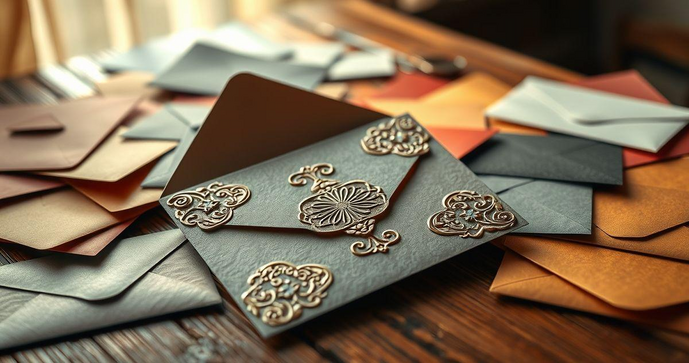 Envelope para convite: Elegância e Praticidade