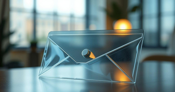 Envelope plástico com lacre de segurança