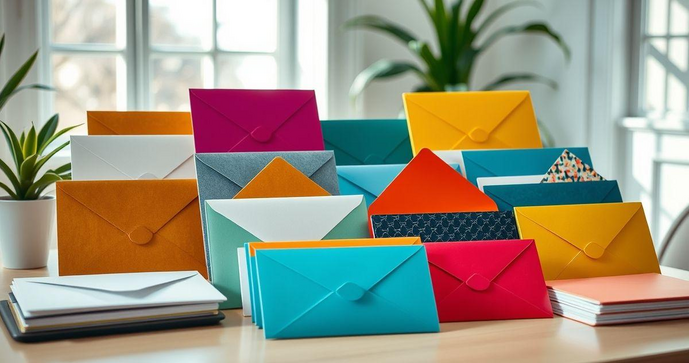 Como Escolher Envelopes Personalizados para seu Projeto