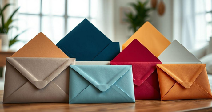 Envelope para convite perfeito para qualquer ocasião