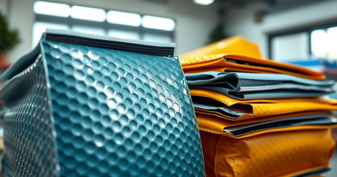 Envelope plástico bolha personalizado para proteção e estilo