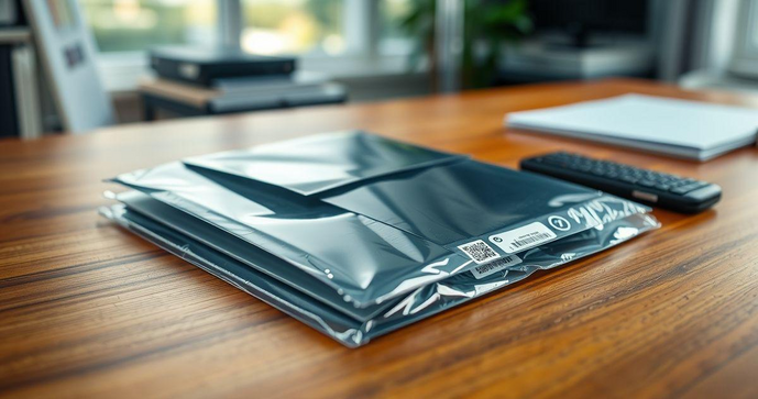 Envelope plástico com lacre de segurança: segurança e praticidade para envios