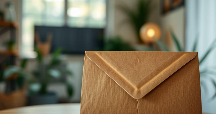 Envelope de papel pardo: descubra suas vantagens e como utilizá-lo de forma criativa