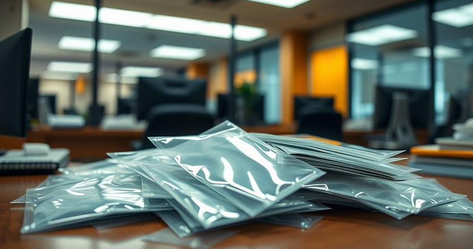 Envelope de plástico transparente: descubra suas utilidades e benefícios