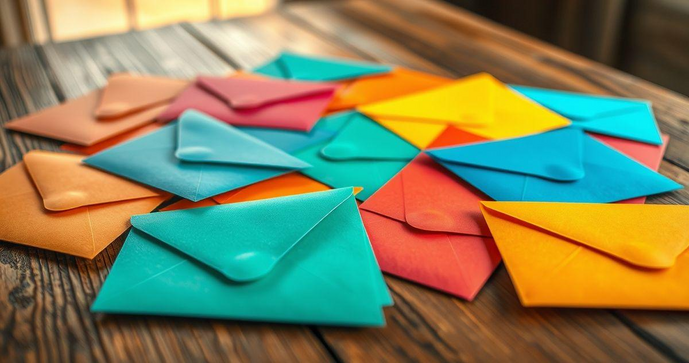 Envelope Saco Colorido: Descubra Como Usar e Personalizar